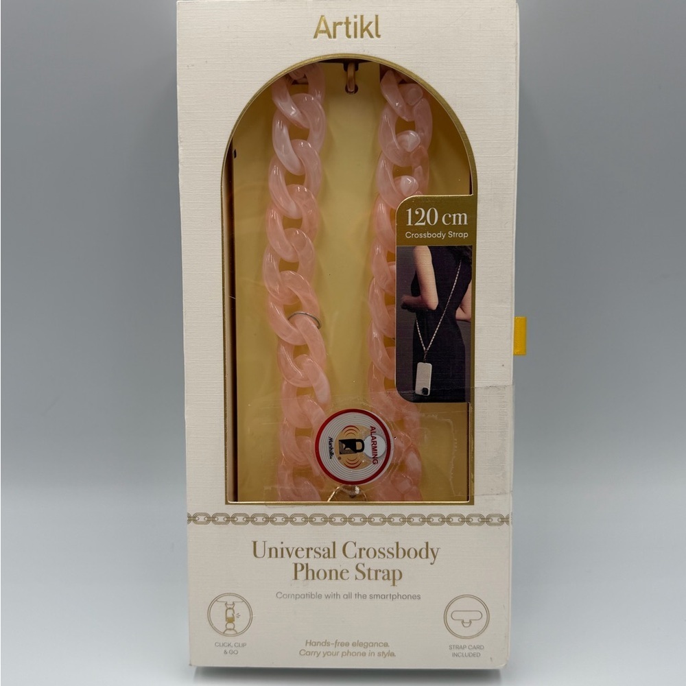 adidas Pink Chunky Chain Universal Crossbody Phone Strap